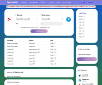 Paysafebd.com(Dollar) Screenshot