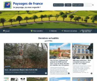 Paysagesdefrance.org(Paysages de France) Screenshot