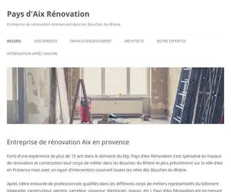 Paysdaixrenovation.fr(Entreprise) Screenshot