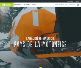 Paysdelamotoneige.ca(Lanaudière) Screenshot