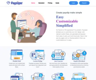 Paysliper.com(Create Payslip Make Simple) Screenshot