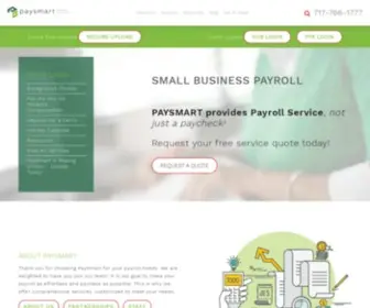 Paysmartpa.com(SMALL BUSINESS PAYROLL) Screenshot