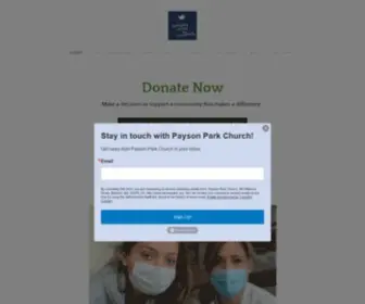 Paysonpark.org(Payson Park Church) Screenshot
