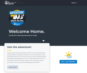 Paysonrimcountry.com(Payson Arizona Parks) Screenshot
