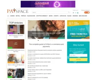 Payspacemagazine.com(Digital Payments News & Topics) Screenshot