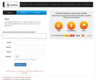 Paystartimes.com(Online Payment) Screenshot