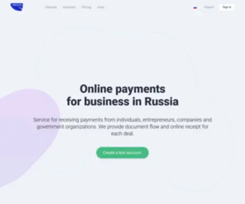 Paysto.com(Receive payments in Russia from companies and individuals) Screenshot
