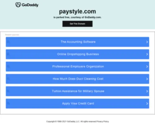 Paystyle.com(Paystyle) Screenshot