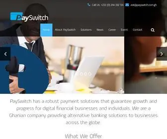 Payswitch.com.gh(The Payment Hub) Screenshot