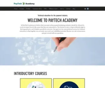 Paytech-Academy.com(Online Education) Screenshot