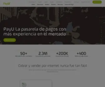 Payu.com.co(PayU Colombia) Screenshot