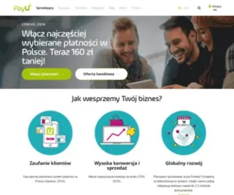 Payu.pl(Rozwiązania usług finansowych dla rynków wysokiego wzrostu) Screenshot