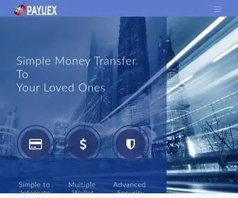 Payuex.com(Home) Screenshot