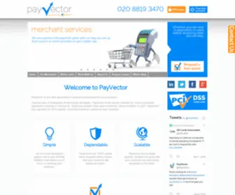 Payvector.co.uk(Payment Gateway & Merchant Account Services) Screenshot