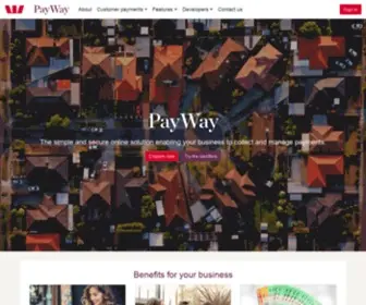 Payway.com.au(Westpac PayWay) Screenshot