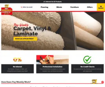 Payweeklycarpets.co.uk(Pay Weekly Carpets) Screenshot