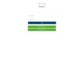 Paywithcardx.com(Merchant Administration Area) Screenshot