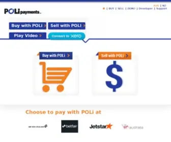 Paywithpoli.com(Australia’s leading real) Screenshot