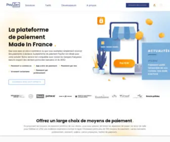 Payzen.eu(La plateforme de paiement Made In France) Screenshot