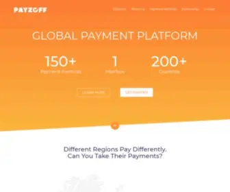 Payzoff.com(Global Payment Platform) Screenshot