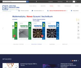 Pazdro.com.pl(Oficyna Edukacyjna) Screenshot