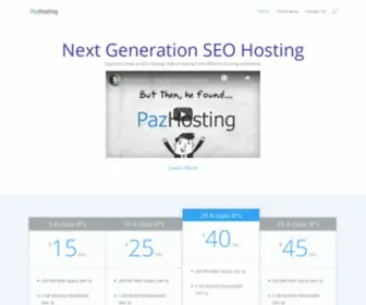 Pazhosting.com(Safe & simple A) Screenshot