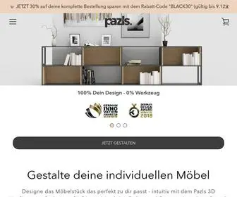 Pazls.de(Ontwerp uw meubels op maat online) Screenshot