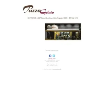 Pazzogelato.net(Pazzo Gelato) Screenshot