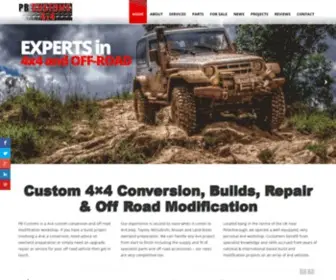 PB-Customs.co.uk(Custom 4x4 Conversion) Screenshot