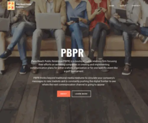 PB-PR.com(Palm Beach Public Relations (PBPR)) Screenshot