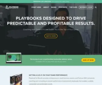 PB4R.com(Playbook For Results) Screenshot