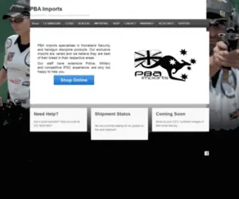 Pbaimports.com.au(PBA Imports) Screenshot