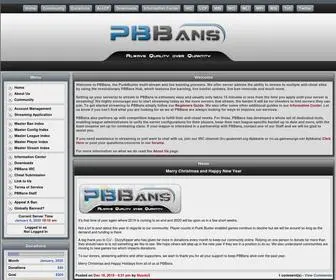 Pbbans.com(Always Quality over Quantity) Screenshot
