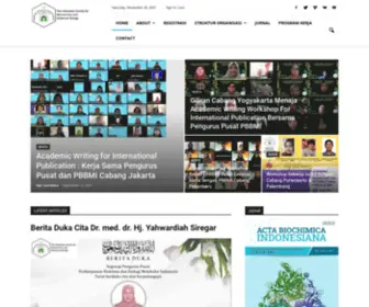 PBbmi.org(Perhimpunan Biokimia dan Biologi Molekuler Indonesia) Screenshot