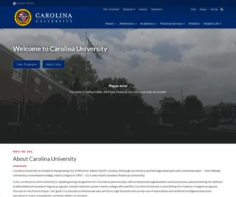 PBC.edu(Carolina University) Screenshot