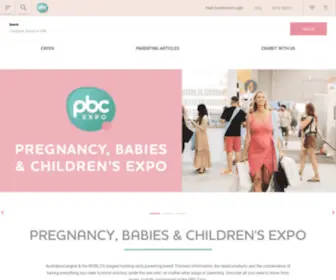 Pbcexpo.com.au(PBC BABY Expo) Screenshot