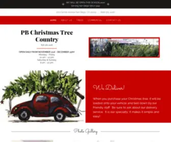 PBChristmastreecountry.com(PB Christmas Tree Country) Screenshot