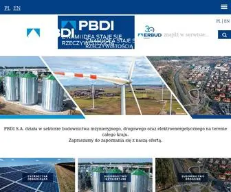 Pbdi.pl(Budownictwo inżynieryjne) Screenshot