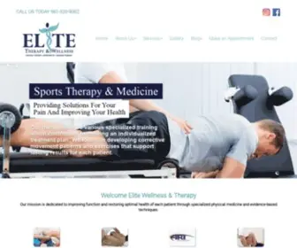 Pbelitewellness.com(Jordan Zabriskie Elite Therapy and Wellness Jupiter Chiropractor) Screenshot