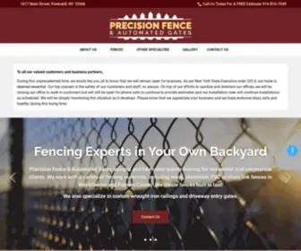 Pbfences.com(Westchester & Putnam County) Screenshot