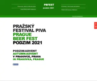 Pbfest.cz(Pražský festival piva) Screenshot