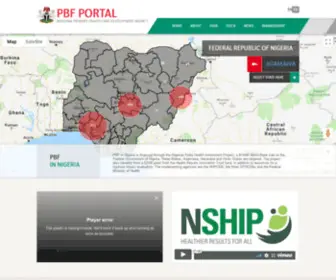 PBfnigeria.org(PBF PORTAL) Screenshot