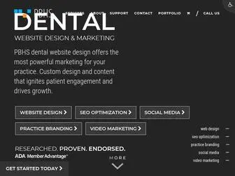 PBHS.com(Dental Website Design) Screenshot