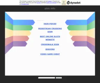 Pbic.info(CakePHP) Screenshot
