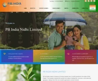 Pbindianidhi.in(PB India Nidhi Limited) Screenshot