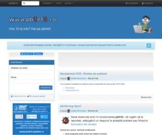 Pbinfo.ro(Probleme de informatic) Screenshot