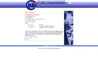 Pbi.pl(Firmowy Serwis Providera Internetu) Screenshot