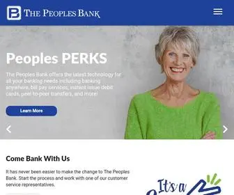 PBKC.com(The Peoples Bank) Screenshot