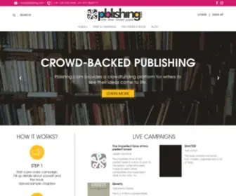 Pblishing.com(Book &amp; Novel Publication) Screenshot