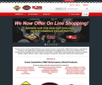 PBM-Erson.com(Engine Parts Warehouse) Screenshot